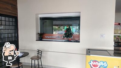 O interior do Salgadinhos da hora
