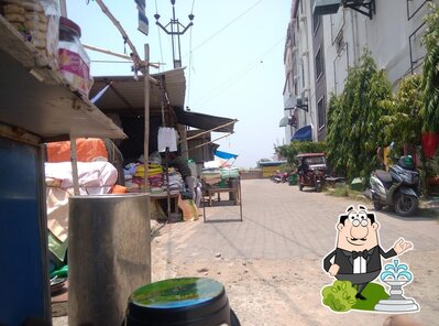 Enjoy the view at the outside area of APONJON TIFFIN CORNER