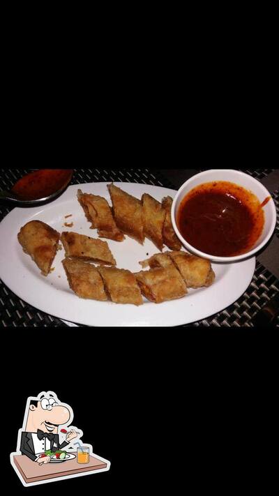 Food at Pepper Tree restaurant