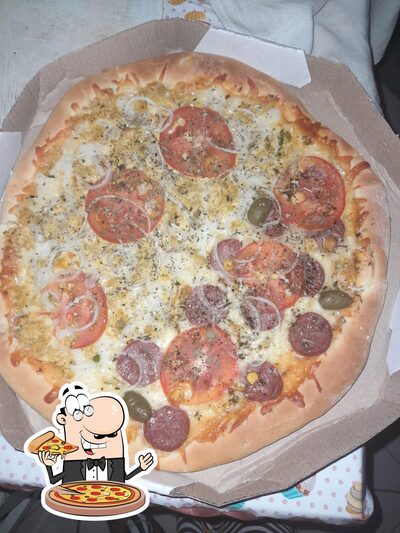 Escolha pizza no SORVETERIA BRANDÃO