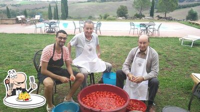 Cibo al Podere Canapaccia