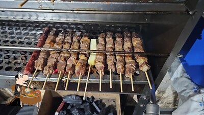 Platos en Espetinho da Lê