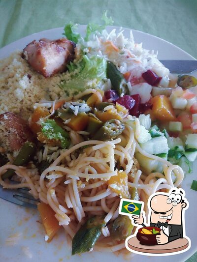 Comida em Restaurante Bom Paladar