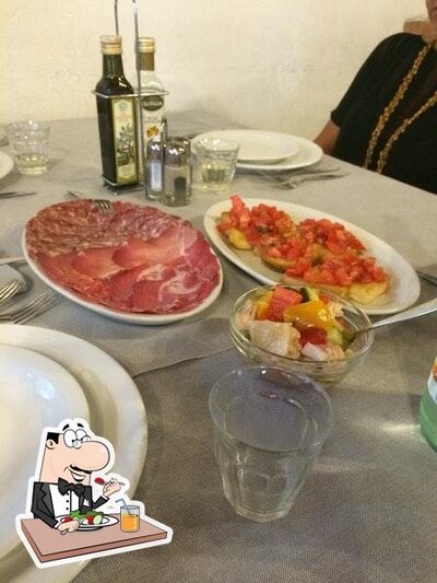 Platti al Agriturismo Da Porta