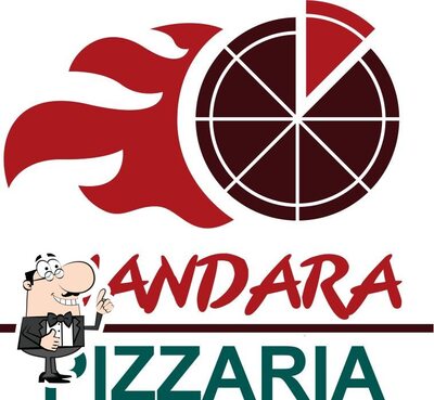 A representação gráfica da marca do Mandara pizzas