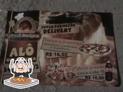 No Pizzaria Lundgren, você pode provar pizza