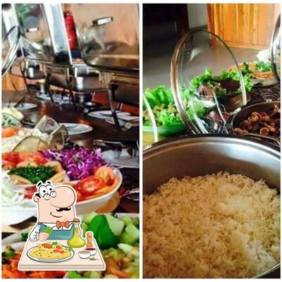 Platos en Bendito Steakhouse