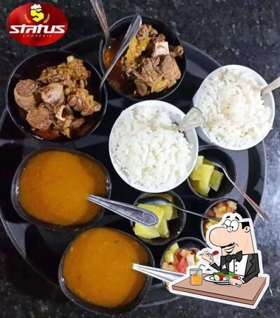 Comida em Status choperia
