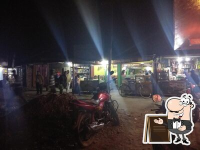 Enjoy the view at the outside area of ASHA RESTAURANT