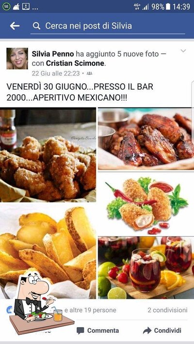 Platti al BAR 2000 via S.Pietro 34 Valleggia Sv