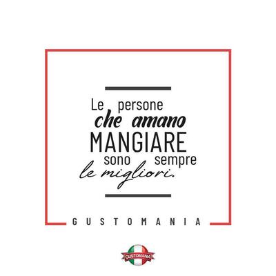 La rappresentazione grafica del marchio di Gusto Mania
