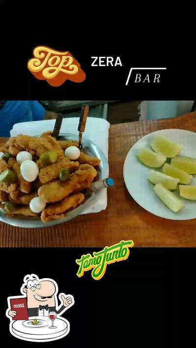 Platos en Topzera Bar