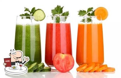 Food at Chugh Juice Bar