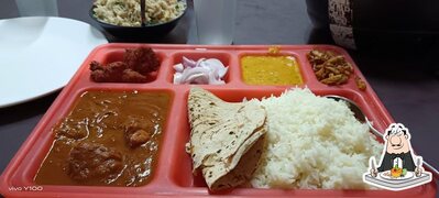 Food at Indian Cafe Restaurant