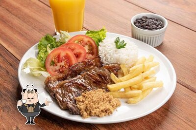 Você pode pedir uma bebida do menu