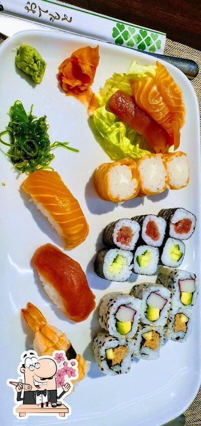 A Restaurant Zen, vous pouvez essayer des sushis