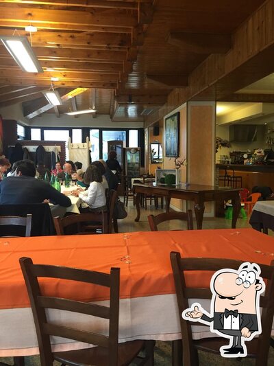 Gli interni di Trattoria Ricomilla