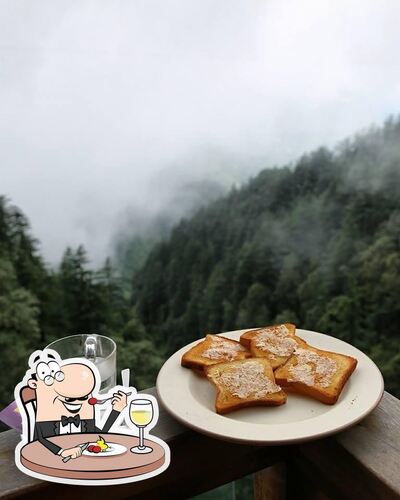 Food at Cafe Ivy, Landour