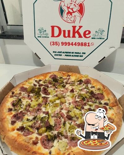 Experimente pizza no Disk Pizza Duke
