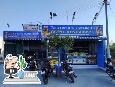 You can get some fresh air outside Gopal Restaurant