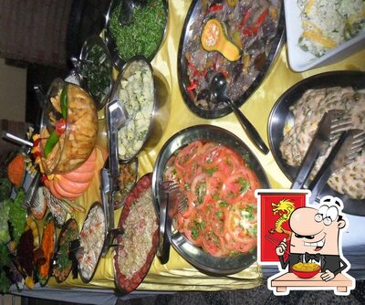 Platos en Restaurante Buffet Amanda