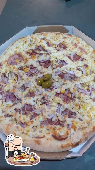 No Espetoeviola, você pode degustar pizza