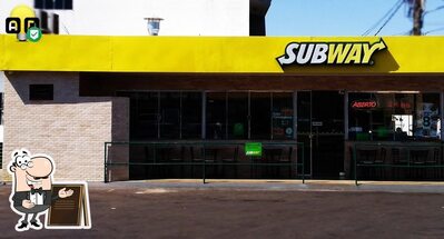 a parte exterior é uma característica importante do Subway