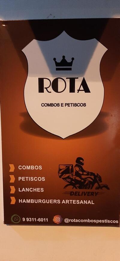 Aqui está a publicidade do Rota Combos e Petiscos