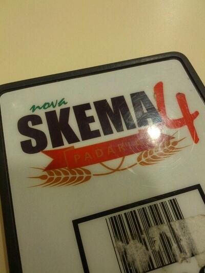 O logotipo do Padaria Skema4