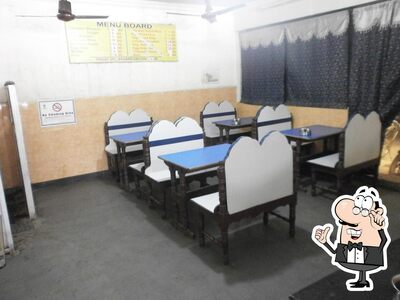The interior of Red Sun Restaurant