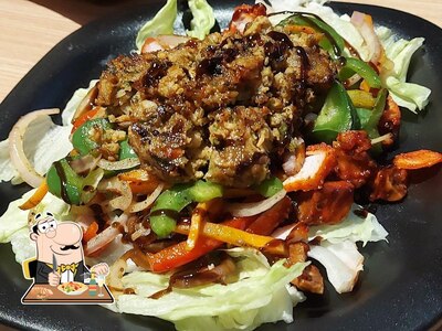 Food at The Sunset Café