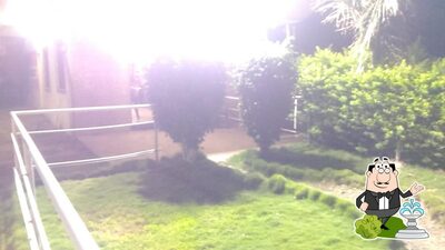 Check out the outside part of Hotel Maheshraj