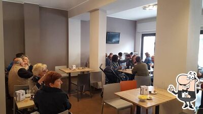 Gli interni di Bar Moderno