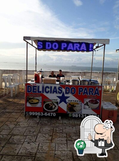 Veja imagens do exterior do Delícias do Pará