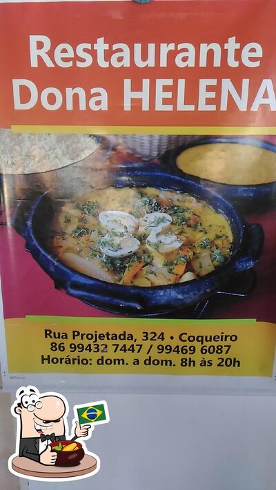 Platos en Dona Helena