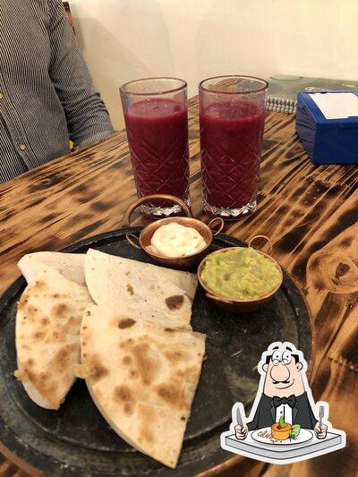 Comida em Distrito do taco