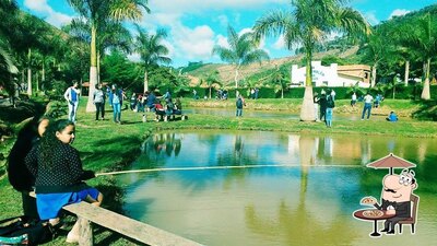 O exterior do Pesque pague do Ademar
