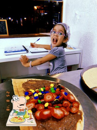 Comida em Crêperie PF