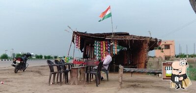 The exterior of Tea stall