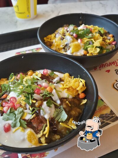 Food at Chaat Adda