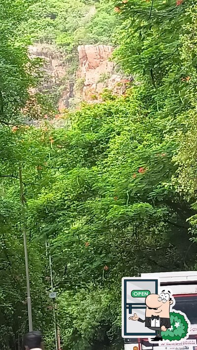 You can get some fresh air at the outside area of Mayur restaurant