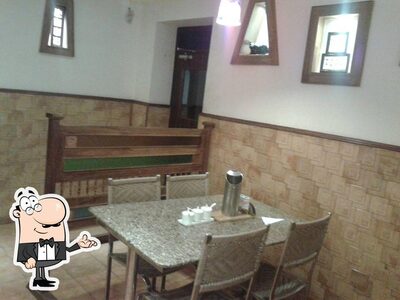 The interior of Nirmala Treditional Restuarant