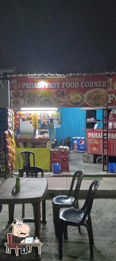 Check out how Pahadi fast food looks inside