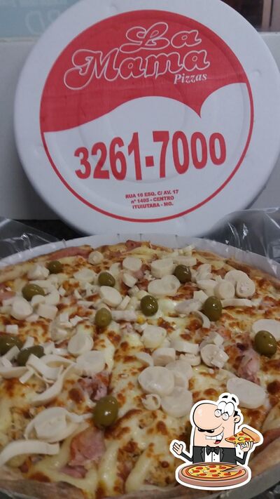 No La Mama Pizzaria Ituiutaba, você pode conseguir pizza