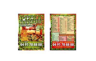 L'annonce publicitaire affiche les informations sur Indiana