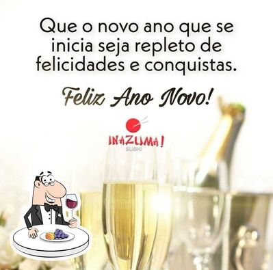 Prove vinho no Inazuma Sushi