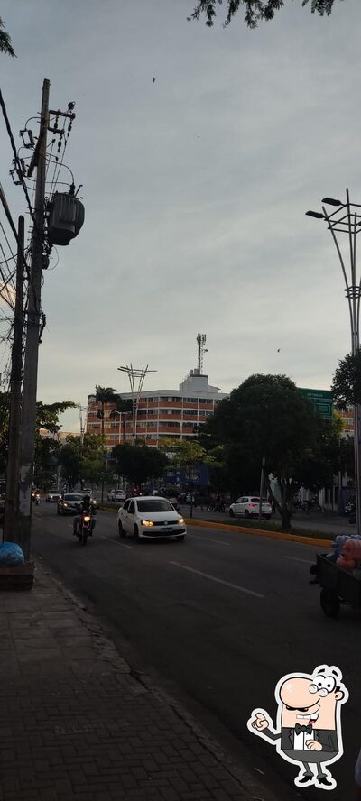 a área exterior é uma característica importante do Rei Dos Salgados