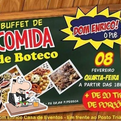 Platos en Pizzaria Dom Enrico