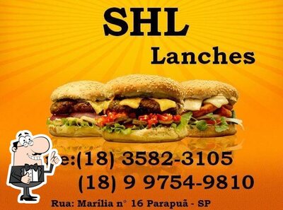 Aqui está a publicidade do SHL Lanches Parapuã SP