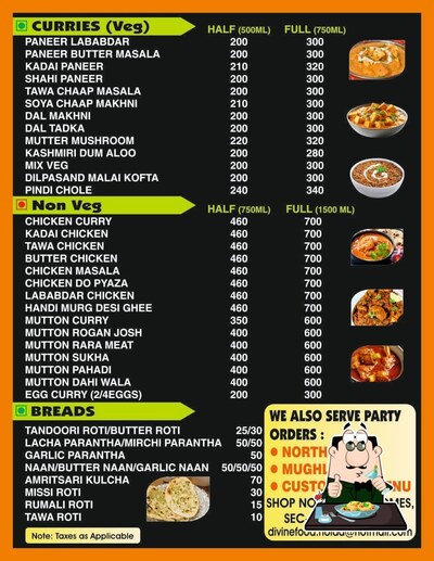 Food at Spicy Fusion